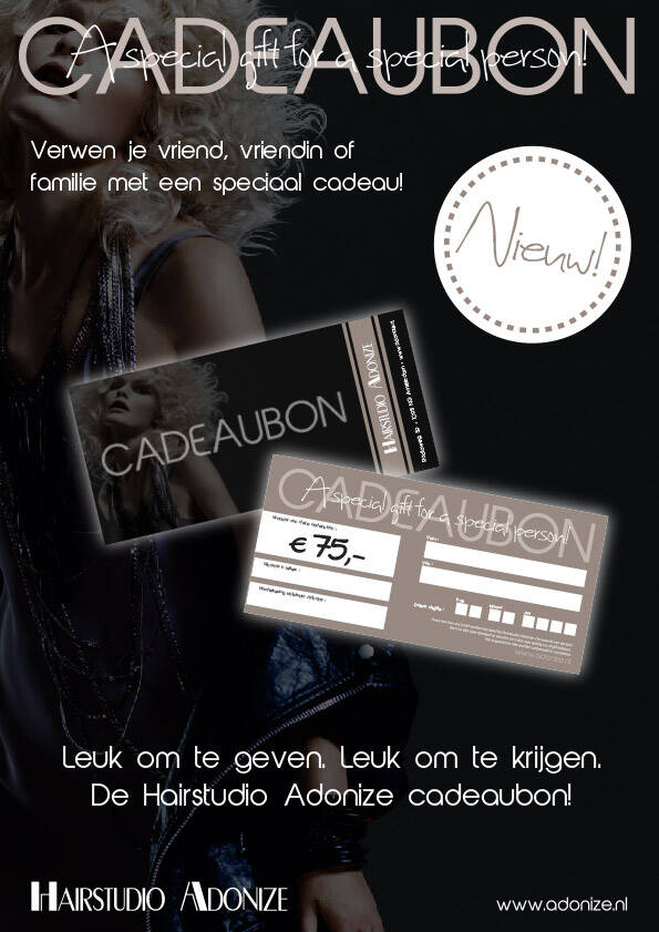 Hairstudio Adonize Cadeaubon